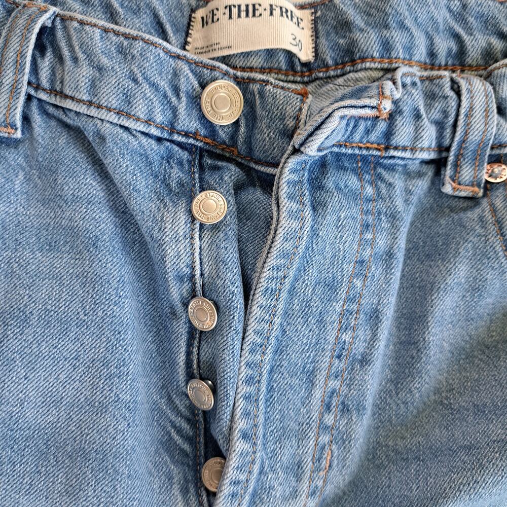 We The Free People Eden High Slouchy Flare Jeans Size 30 High Waist - Picture 10 of 15